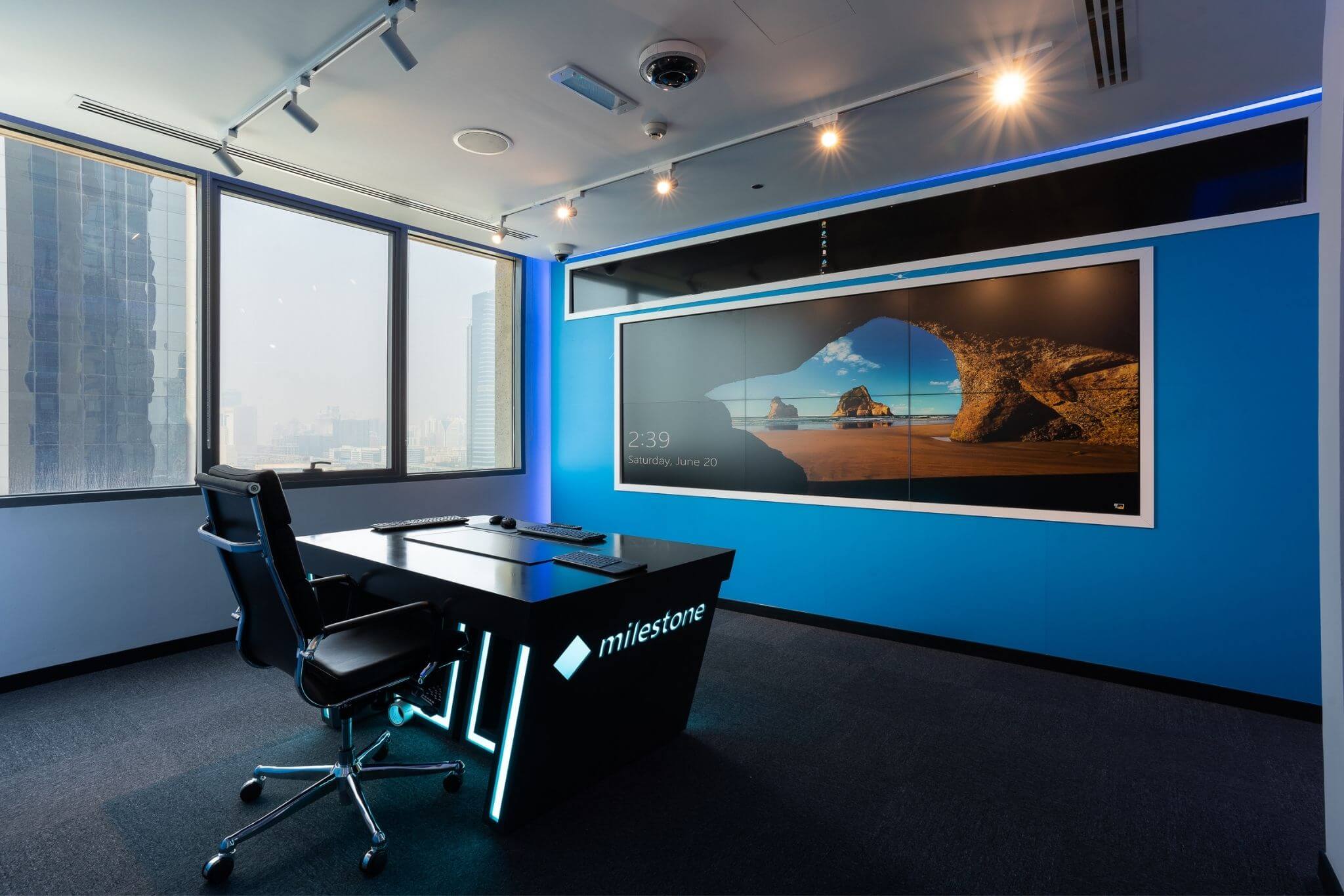 Milestone office in Dubai design and build by Motif Interiors5