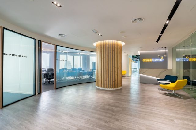 Renault regional office in Dubai design and build by Motif Interiors