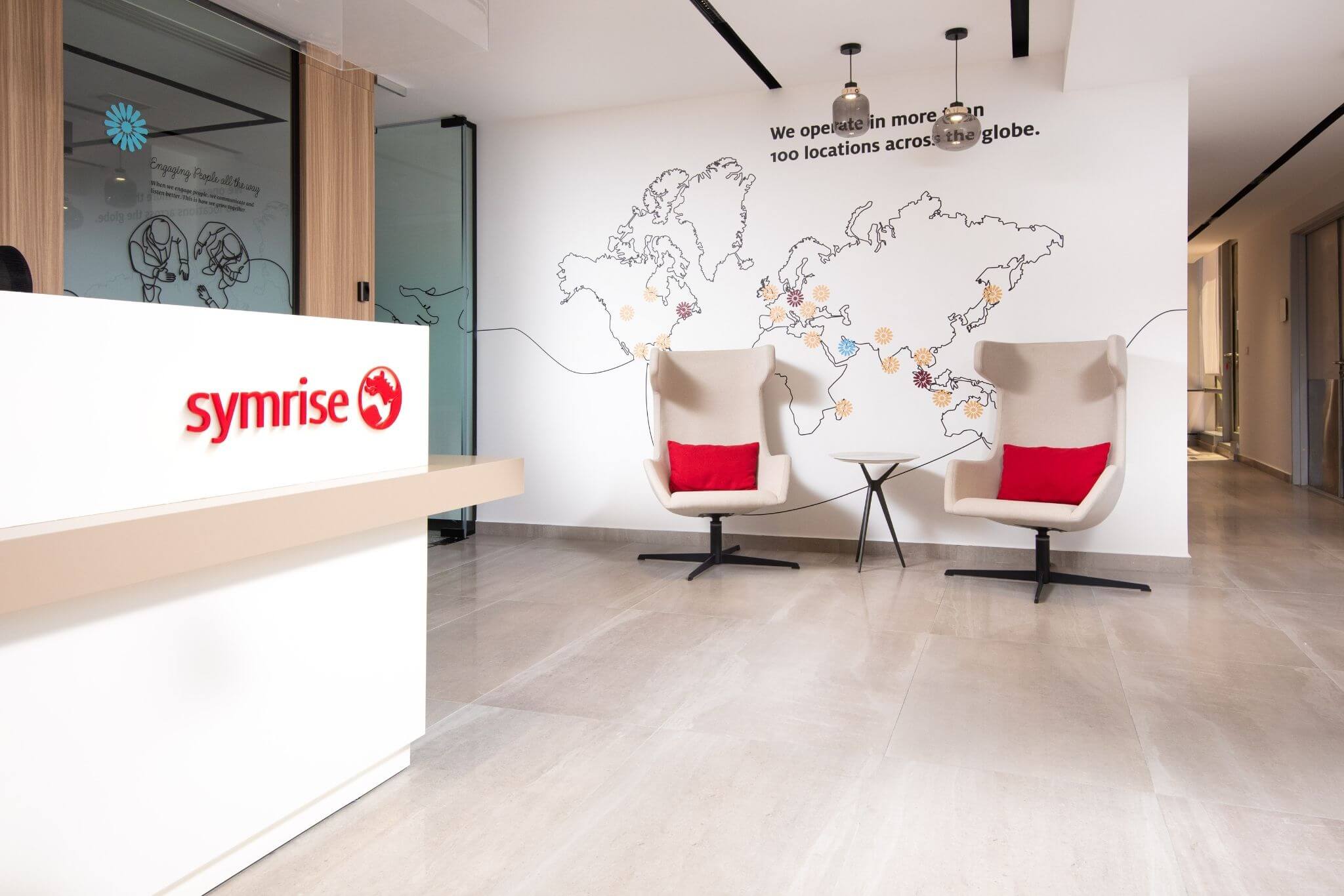 Symrise office in JLT Dubai design and fit out by Motif Interiors0