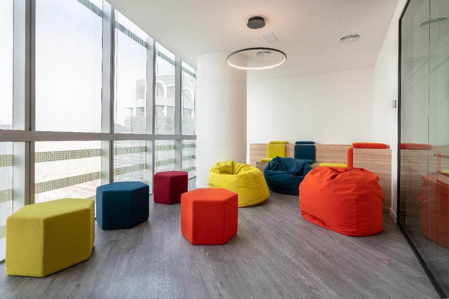 office breakout spaces