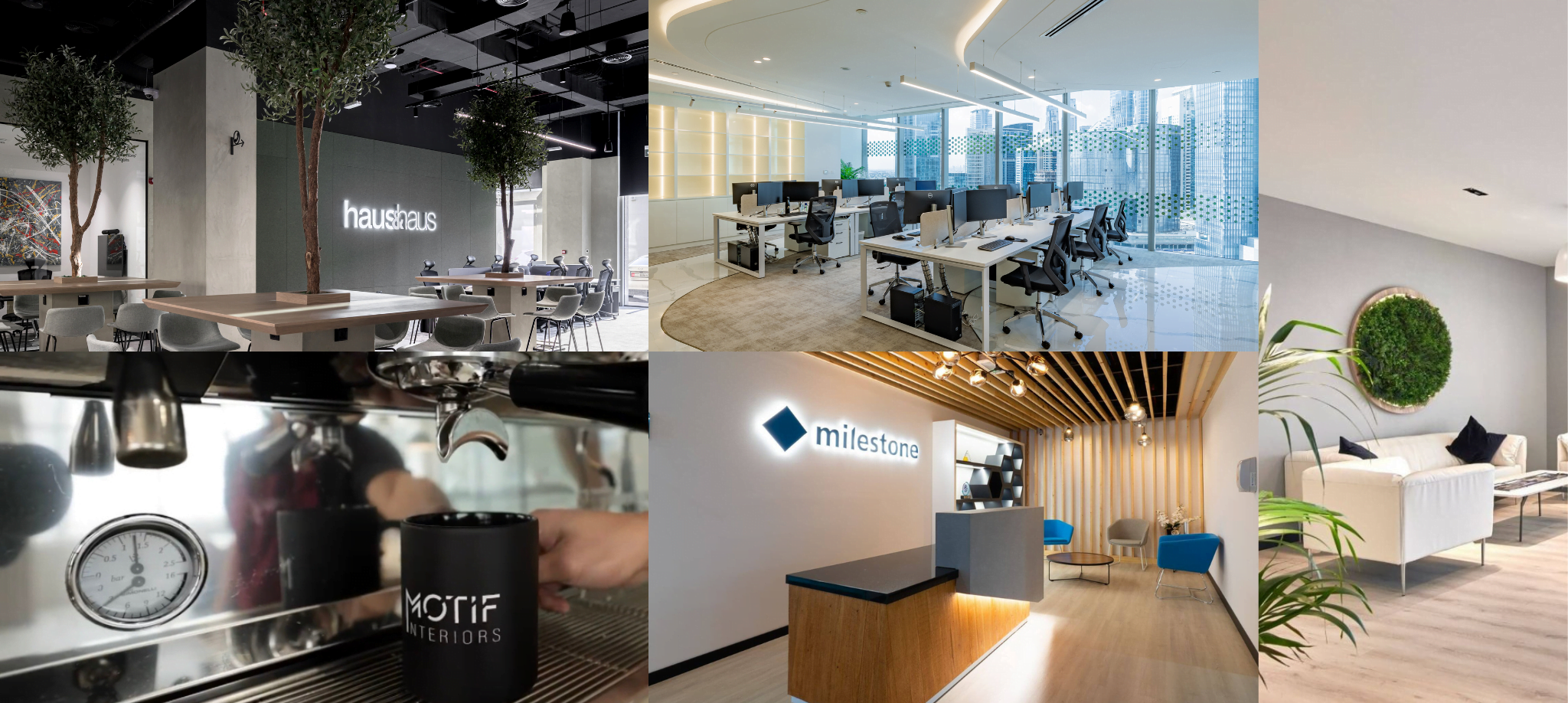 Eco-Friendly Office with Sustainable Fitouts in DUBAI