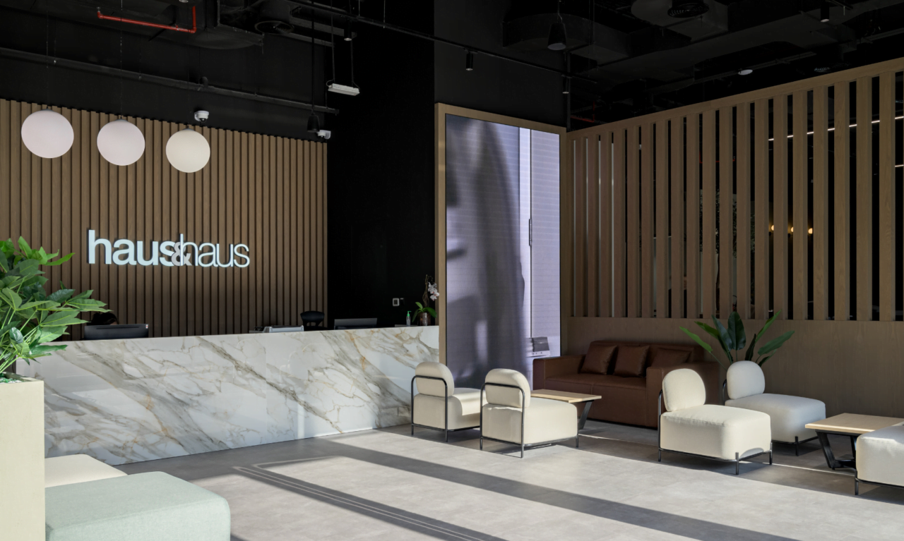 Office Reception Interior Design in UAE