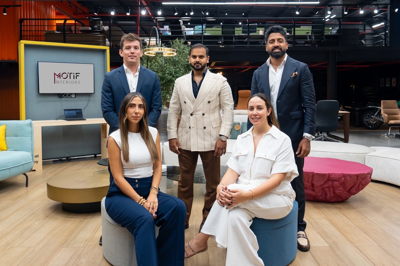 Motif Interiors team showcasing expertise in office design and build